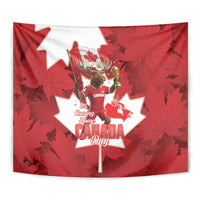 Canada Day Proud 2026 Tapestry Canadian Moose Soccer Is Coming Home