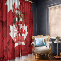 Canada Day Proud 2026 Window Curtain Canadian Moose Soccer Is Coming Home