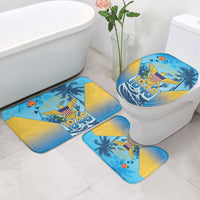 US Virgin Islands Independence Day Bathroom Set 1848 Proud Palm Tropical Style