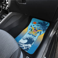 US Virgin Islands Independence Day Personalized Car Mats 1848 Proud Palm Tropical Style