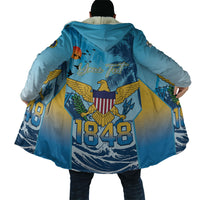 US Virgin Islands Independence Day Personalized Cloak 1848 Proud Palm Tropical Style