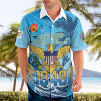 US Virgin Islands Independence Day Personalized Hawaiian Shirt 1848 Proud Palm Tropical Style