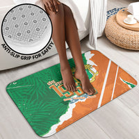 Cote d'Ivoire Independence Day Bathroom Set 1960 Proud Coat Of Arms Grunge Style