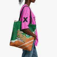 Cote d'Ivoire Independence Day Tote Bag 1960 Proud Coat Of Arms Grunge Style