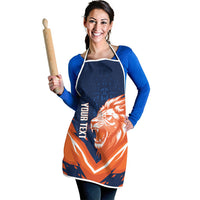 Custom Netherlands 2026 Football Apron Go Oranje Majestic Lion