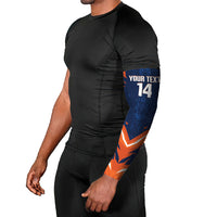 Custom Netherlands 2026 Football Arm Sleeves Go Oranje Majestic Lion