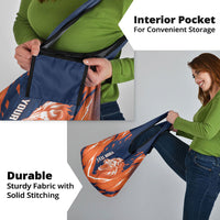 Custom Netherlands 2026 Football Grocery Bag Go Oranje Majestic Lion