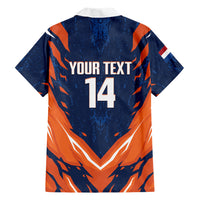 Custom Netherlands 2026 Football Hawaiian Shirt Go Oranje Majestic Lion
