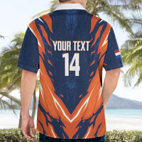 Custom Netherlands 2026 Football Hawaiian Shirt Go Oranje Majestic Lion