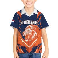 Custom Netherlands 2026 Football Hawaiian Shirt Go Oranje Majestic Lion
