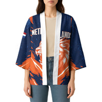 Custom Netherlands 2026 Football Kimono Go Oranje Majestic Lion