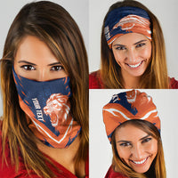Custom Netherlands 2026 Football Neck Gaiter Go Oranje Majestic Lion