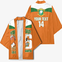 Custom Cote d'Ivoire 2026 Football Kimono Allez Les Elephant