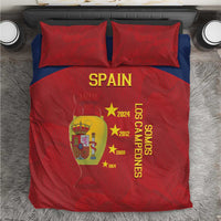 Spain Football Bedding Set 4th We Are The Champions - Wonder Print Shop