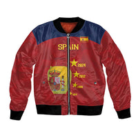 Spain Football Bomber Jacket 4th We Are The Champions - Wonder Print Shop