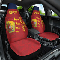 Spain Football Car Seat Cover 4th We Are The Champions - Wonder Print Shop