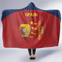 Spain Football Hooded Blanket 4th We Are The Champions