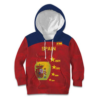 Spain Football Kid Hoodie 4th We Are The Champions - Wonder Print Shop