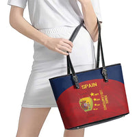 Spain Football Leather Tote Bag 4th We Are The Champions - Wonder Print Shop