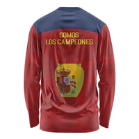 Spain Football Long Sleeve Shirt 4th We Are The Champions - Wonder Print Shop