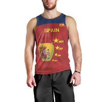 Spain Football Men Tank Top 4th We Are The Champions - Wonder Print Shop