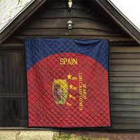Spain Football Quilt 4th We Are The Champions - Wonder Print Shop