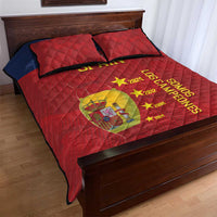 Spain Football Quilt Bed Set 4th We Are The Champions - Wonder Print Shop
