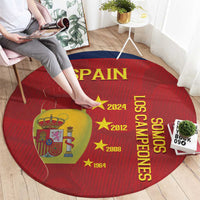 Spain Football Round Carpet 4th We Are The Champions