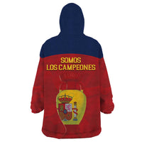 Spain Football Wearable Blanket Hoodie 4th We Are The Champions - Wonder Print Shop