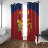 Spain Football Window Curtain 4th We Are The Champions - Wonder Print Shop