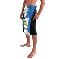 Personalized Nicaragua Independence Day Lavalava Nicaraguan Guardabarranco Mix Sacuanjoche Flowers - Wonder Print Shop