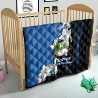 Personalized Nicaragua Independence Day Quilt Nicaraguan Guardabarranco Mix Sacuanjoche Flowers - Wonder Print Shop