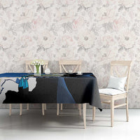 Personalized Nicaragua Independence Day Tablecloth Nicaraguan Guardabarranco Mix Sacuanjoche Flowers - Wonder Print Shop