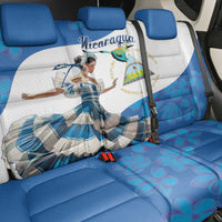 Felices Fiestas Patrias Nicaragua Back Car Seat Cover Bailes Nicaraguan Girl - Wonder Print Shop