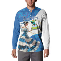 Felices Fiestas Patrias Nicaragua Button Sweatshirt Bailes Nicaraguan Girl - Wonder Print Shop