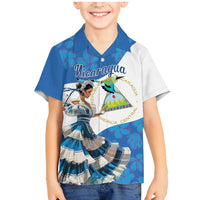 Felices Fiestas Patrias Nicaragua Family Matching Mermaid Dress and Hawaiian Shirt Bailes Nicaraguan Girl - Wonder Print Shop