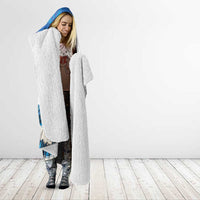 Felices Fiestas Patrias Nicaragua Hooded Blanket Bailes Nicaraguan Girl