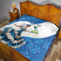 Felices Fiestas Patrias Nicaragua Quilt Bailes Nicaraguan Girl - Wonder Print Shop
