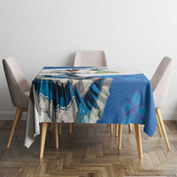 Felices Fiestas Patrias Nicaragua Tablecloth Bailes Nicaraguan Girl - Wonder Print Shop