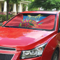 Antigua Carnival Auto Sun Shade Greatest Summer Festival Of Caribbean - Wonder Print Shop
