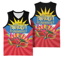 Antigua Carnival Basketball Jersey Greatest Summer Festival Of Caribbean - Wonder Print Shop