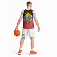 Antigua Carnival Basketball Jersey Greatest Summer Festival Of Caribbean - Wonder Print Shop