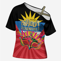Antigua Carnival Cross Shoulder Shirt Greatest Summer Festival Of Caribbean - Wonder Print Shop