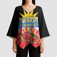 Antigua Carnival Kimono Sleeve Blouse Greatest Summer Festival Of Caribbean - Wonder Print Shop