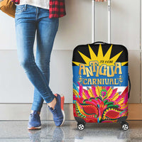 Antigua Carnival Luggage Cover Greatest Summer Festival Of Caribbean - Wonder Print Shop