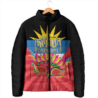 Antigua Carnival Padded Jacket Greatest Summer Festival Of Caribbean - Wonder Print Shop