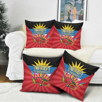 Antigua Carnival Pillow Cover Greatest Summer Festival Of Caribbean - Wonder Print Shop