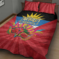 Antigua Carnival Quilt Bed Set Greatest Summer Festival Of Caribbean - Wonder Print Shop