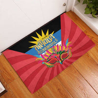 Antigua Carnival Rubber Doormat Greatest Summer Festival Of Caribbean - Wonder Print Shop