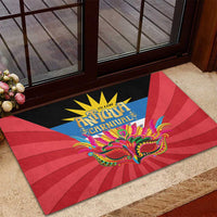 Antigua Carnival Rubber Doormat Greatest Summer Festival Of Caribbean - Wonder Print Shop